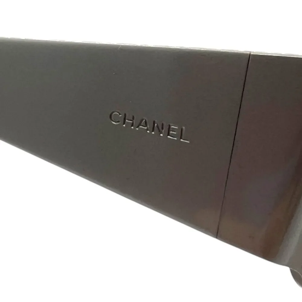 Chanel 06926 Silver Oval Sunglasses w/ Case